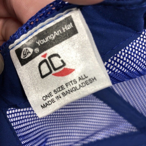 Best Manufacturing Inc Jonesboro Arkansas Snapback Hat Cap Mesh Blue One Size - Picture 9 of 10